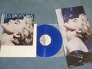 MADONNA - TRUE BLUE ..BLUE COLORED VINYL WITH POSTER.. Made in New Zealand NZ