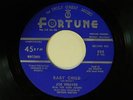 Joe Weaver+Don Juans 45 BABY CHILD / LOOKA HERE BABY Fortune VG+toVG++ autograph