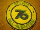 ORIG NORTHERN SOUL PATCH-ST IVES ALL-NIGHTER 76 - EX