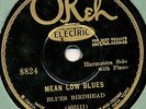 BLUES BIRDHEAD OKEH 8824 TOP HARMONICA BLUES 78 RPM RECORD E/E+