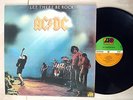 AC/DC Let There Be Rock ?LISTEN? UK LP Strawberry Atlantic K50366 1977 EX/EX