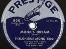 HEAR jazz bop 78 THELONIOUS MONK Monk's Dream PRESTIGE 850 art blakey