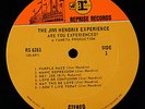 JIMI HENDRIX ARE YOU EXPERIENCED TWO TONE LABEL SUPERB CONDITION RS 6261