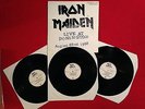 IRON MAIDEN LIVE AT DONINGTON  TRIPLE LP NUMBERED SET FREE POSTAGE