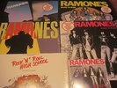 RAMONES LIMITED COLORED VINYL SEALED 3LP + ROCK ROLL HIGH/LEAVE HOME LPS + CDS