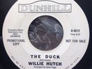 NORTHERN SOUL Willie Hutch The Duck b/w Love Runs Out PROMO 45 Dunhill VG