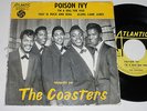Mega rare The Coasters EP Poison Ivy Atlantic original 1959 VG+/VG+