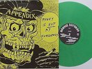 Appendix - Money Is Not My Currency LP + BONUS GREEN VINYL Riistetyt Kaaos Kohu