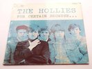 THE HOLLIES  ORIGINAL 1966  U.K. STEREO  LP    FOR CERTAIN BECAUSE   STEREO