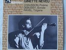 Ginette Neveu – Chausson, Debusy, Ravel – LP EMI 2C 051-03982