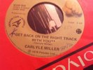 rare 1976 Canadian small press modern soul Carlyle Miller Get Back 45 on WAM