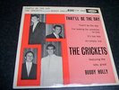 THE CRICKETS FEATURING BUDDY HOLLY - THAT'LL BE THE DAY EP - 1957 - CORAL