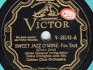 Victor 38143 Duke Ellington Cotton Club Orch SWEET JAZZ O' MINE  78 rpm 1929 E+
