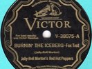 Victor 38075 Jelly-Roll Morton Red Hot Peppers TANK TOWN BUMP  78 rpm 1929 EE+