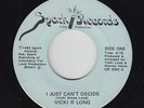 Modern Soul Boogie 45 - Vicki R Long - I Just Can't Decide - Spark - mp3 - rare