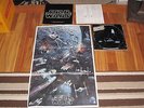 Star Wars + poster The Empire Strikes Back Orignal Soundtrack with Booklet  g266