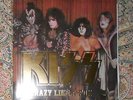 KISS 2LP CRAZY LIKE A FOX Live New Zealand 1980 GOLD METALLIC COVER RARE NEW