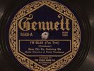 78 RPM  Sioux City Six (with Bix Beiderbecke), Gennett 5569, E+