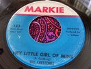 Primitive Garage Punk Frat 45 The Crestones I've Had It / Hey Little Girl HEAR