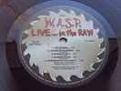 W.A.S.P LIVE IN THE RAW 1st A1 Press UK LP  UNPLAYED TIME CAPSULE COPY