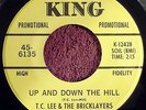 NORTHERN SOUL - T.C. LEE & THE BRICKLAYERS - UP AND DOWN THE HILL - EXCELLENT
