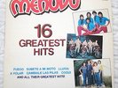 Menudo 16 Greatest Hits & Menudo Mania lps,BOTH RARE,BOTH NO HOLE MARKS, EX. C