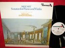 SDD 517 STEREO UK  MOZART SONATAS FOR PIANO & VIOLIN G & F  MAJOR LUPU GOLDBERG