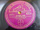 78 RPM ENGLAND HMV FADO PORTUGAL CIDALIA MEIRELES TU NAO ME DIGAS / DESTINOS