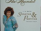 IDA HAENDEL violin / BACH Violin Sonatas & Partitas 3LP - TESTAMENT SBTLP 3090