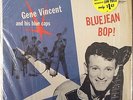 Rockabilly LP GENE VINCENT & BLUE CAPS Bluejean Bop on CAPITOL #764 Turquoise