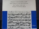 Susanne Lautenbacher spielt Johann Sebastian Bach (3 Sonaten Violine Solo) LP