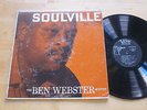 Ben Webster Quintet - Soulville LP Verve DG Mono Orig. Trumpeter Oscar Peterson