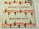 RICCI - LXT 5569 - PAGANINI 24 CAPRICES  - ORIGINAL MONO   ED1 SUPER CONDITION