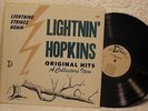 LP Blues LIGHTNIN' HOPKINS Lightning Strikes Again 1960  Dart D 8000  Original