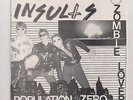 THE INSULTS : Population Zero (Ric-Mar)1979 Rare Orig KBD Punk 45 + PS LISTEN
