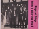 YARDBIRDS: Shapes Of Things / You're A Better Man Than I 45 (Denmark w/ PS sl c