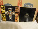 ORIGINAL 1987 GUNS N ROSES APPETITE FOR DESTRUCTION LP GEFFEN RECORDS MORE LISTD