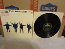 ORG 1965 THE BEATLES HELP UK IMPORT STEREO LP BLACK & YELLOW PARLOPHONE PCS 3071