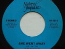 Bay Area Northern Modern Soul Crossover NATURAL IMPULSE She Went Away 45 HEAR