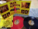 IRON MAIDEN  2 LP LTD  ED 30 COPIES KILLER ON THE LOOSE 2 LP  POSTER LYON 1983