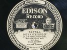 78 RPM -- Billy Murray & Walter Scanlan, Edison 52573, E