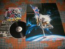 IRON MAIDEN NUMBER OF THE  BEAST JAPAN LP RARE POSTER COMPLETE JUDAS PRIEST KISS