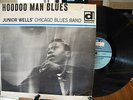 Hoodoo Man Blues-Junior Wells LP-Chicago Blues Band- VG+(+) to VG++-Delmark-612