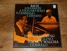BACH 6 Sonatas Violin & Cembalo . SZERYNG . WALCHA . Philips stereo . 2 lp  nm