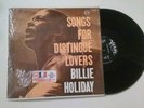 BILLIE HOLIDAY SONGS FOR DISTINGUE LOVERS FRENCH PRESSING VINYL LP