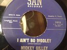 Mickey Gilley-I Ain't Bo Diddley/I'm To Blame 45 Rare Texas Rockabilly
