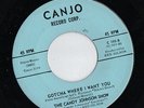 Garage / Surf 45 - Candy Johnson - Canjo records - Because You're You / Gotcha