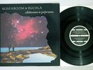 ROSENBOOM & BUCHLA COLLABORATION IN PERFORMANCE 1750 ARCH S-1774 US Pressing  LP