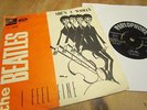 Beatles - I feel fine +1, Norway 1964 single, Parlophone R5200, rare black label