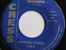 HOWLIN WOLF-SPOONFUL-R&B 45 on CHESS